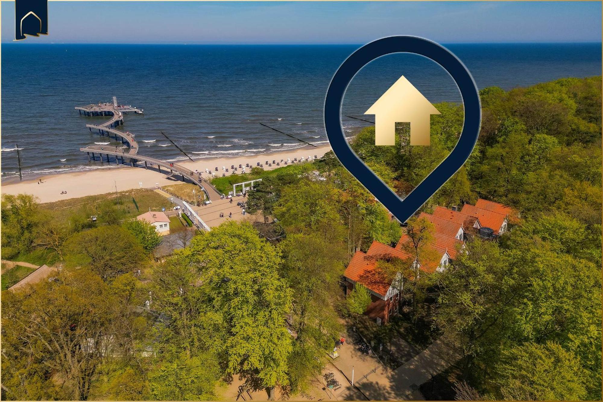 Ferienanlage Seeblick Ostseeperle Koserow Exterior foto